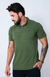 Camiseta Gola Polo Básica Cor Verde oliva - comprar online