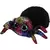 Boneca de pelúcia Ty-Soft para crianças, gorro Dexter, cachorro marrom, olhos