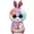 Boneca de pelúcia Ty-Soft para crianças, gorro Dexter, cachorro marrom, olhos