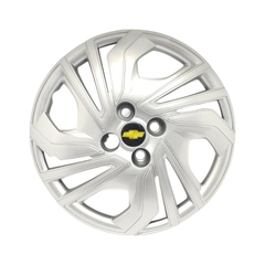 Kit 4 Calota Aro 15 Compatível c/Roda Onix 2023 2024