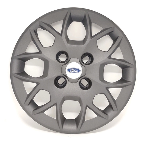 Kit 2 Calota Aro 14 Compatível c/Ka+ Ka Focus Fiesta