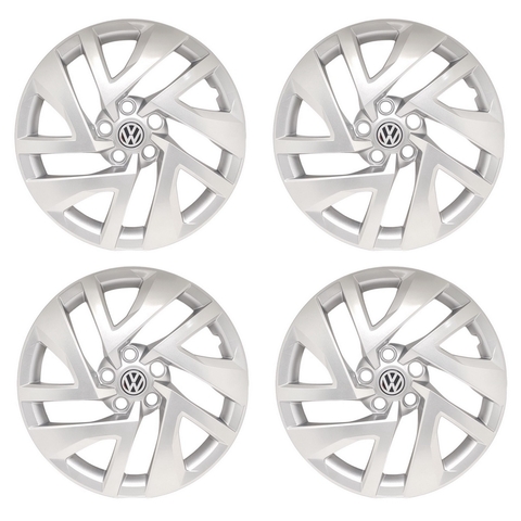 Kit 4 Calota Aro 15 Compatível c/Virtus 2023