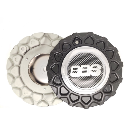 Kit 2 Calota Central Bbs Compatível c/roda Zunky Zk-370 Aros 15 17