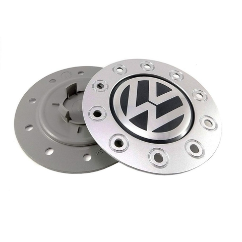 Kit 2 Calota Central Compatível c/Roda Passat Vr6 Brw-580