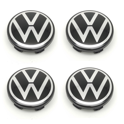 Kit 4 Calota Central Virtus Nivus Compatível c/Roda Krmai