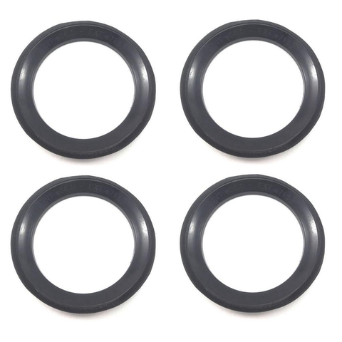 Kit 4 Anel Centralizador p/Veículo 54,1mm e Roda 71,9mm