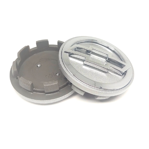 Kit 2 Calota Central Compatível c/Roda Corsa Celta Prisma Vectra