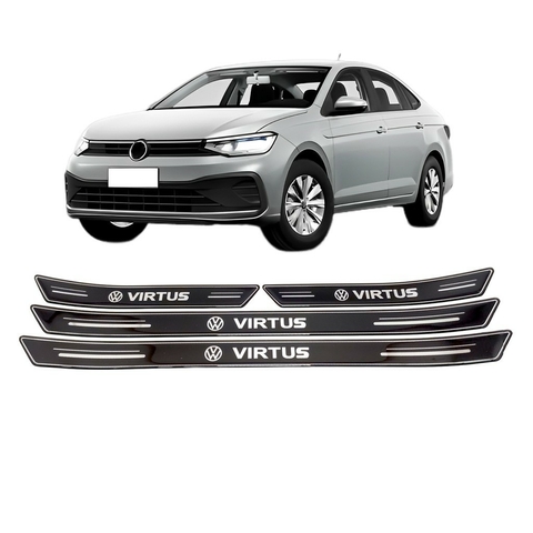 Kit 8 Soleira Super Protetora Platinum Compatível c/Virtus