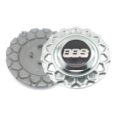 Kit 2 Calota Central Centro Bbs Compatível c/Roda Brw900 - Center Cap Shop