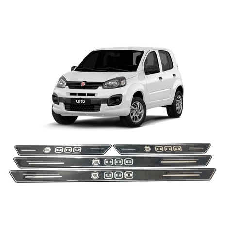 Kit 8 Soleira Super Protetora Platinum Compatível c/Uno