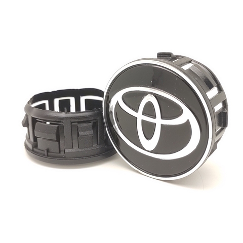 Kit 2 Calota Central Compatível c/Roda Prius Yaris Corolla 2019+