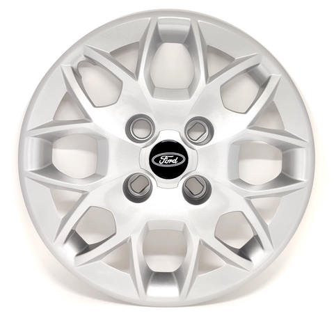 Kit 2 Calota Aro 14 Compatível c/Ka+ Ka Fiesta Focus