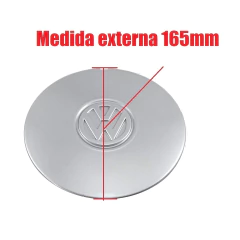 Kit 4 Calota Central Compatível c/roda de ferro Parati Club na internet