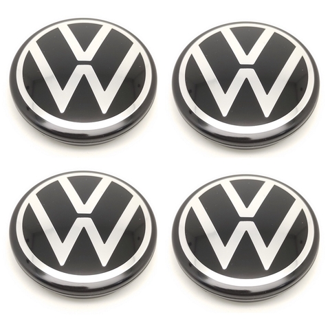 Kit 4 Calota Central Compatível c/Roda Virtus Nivus