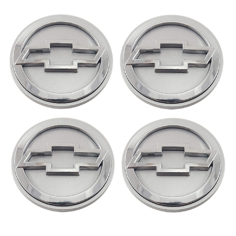 Kit 4 Calota Central Compatível c/Roda Corsa Celta Prisma Vectra