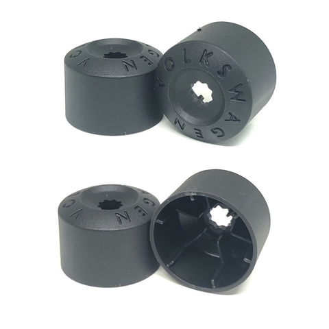 Kit 4 Capa de Parafuso Antifurto c/Chave p/Roda Volkswagen