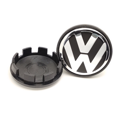 Kit 2 Calota Central Gol G5 G6 Fox Polo Compatível c/Roda Zunky