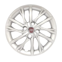 Kit 2 Calota Aro 14 Compatível c/Roda Pulse 2023 2024