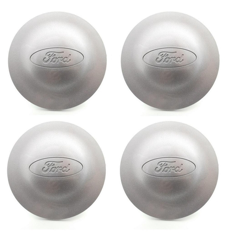 Kit 4 Calota Central Compatível c/Roda Fiesta Supercharger