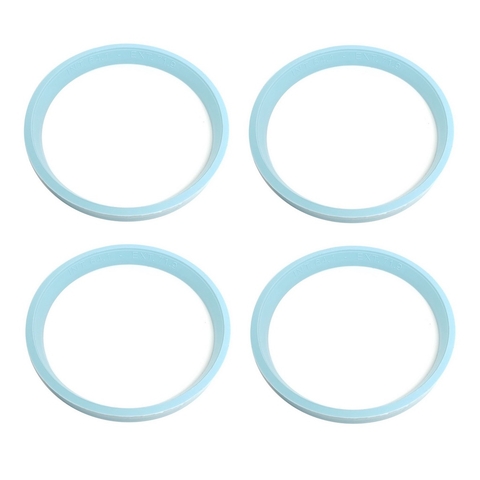 Kit 4 Anel Centralizador p/Veículo 64,1mm e Roda 71,9mm