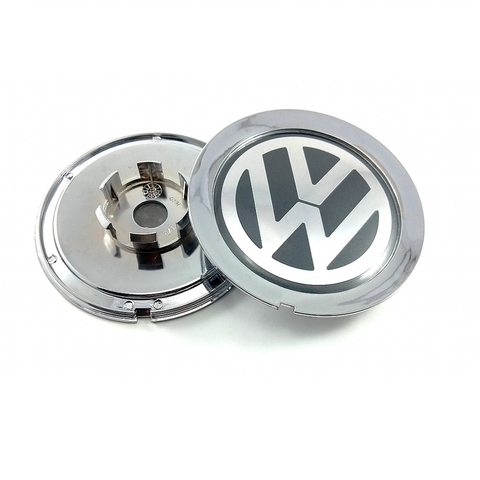 Kit 2 Calota Central Audi Compatível c/Roda Scorro S181 S172