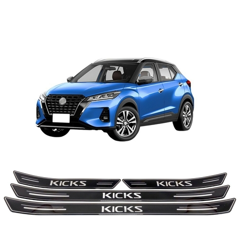 Kit 8 Soleira Super Protetora Platinum Compatível c/Kicks