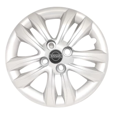 Kit 2 Calota Aro 14 Compatível c/March Versa