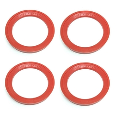 Kit 4 Anel Centralizador p/Veículo 56,1mm e Roda 73mm
