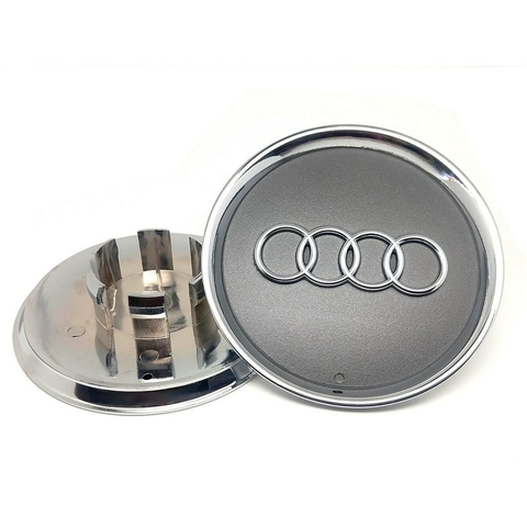 Kit 2 Calota Central Centro Compatível c/Roda A3 Aro 15