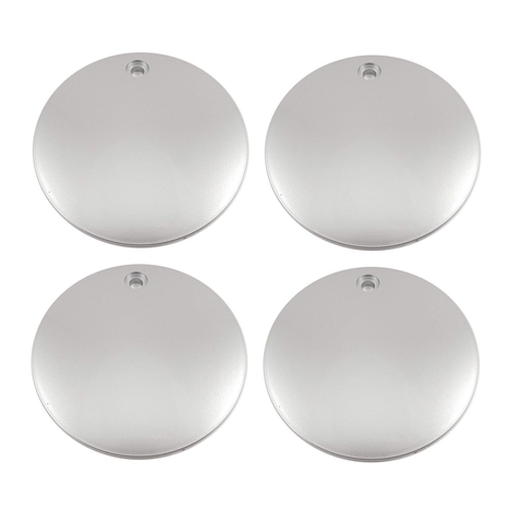 Kit 4 Calota Central Compatível c/Roda Aranha Binno Aros 14 15