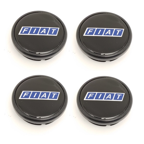 Kit 4 Calota Central Compatível c/Roda Brava Elba Marea Palio Premio Siena Strada Tempra Tipo Uno