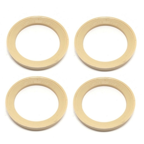 Kit 4 Anel Centralizador p/Veículo 53,7mm e Roda 71,9mm