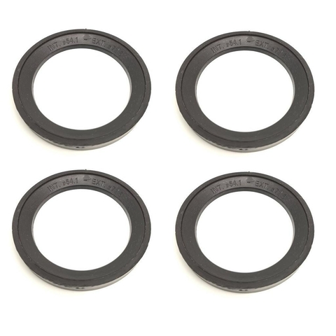 Kit 4 Anel Centralizador p/Veículo 54,1mm e Roda 72,6mm