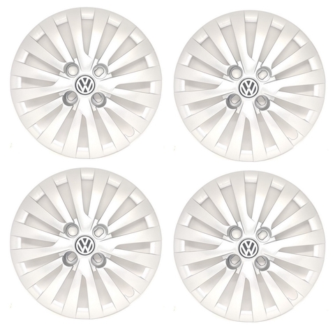 Kit 4 Calota Aro 14 Compatível c/Voyage G5 G6 2015 2016