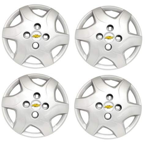 Kit 4 Calota Aro 13 Compatível c/Celta Corsa