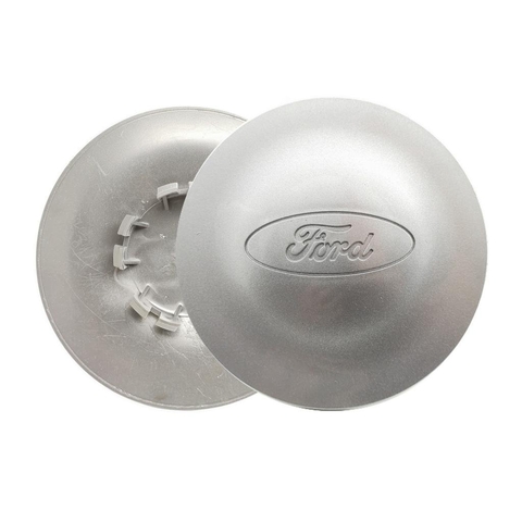 Kit 2 Calota Central Compatível c/Roda Fiesta Supercharger