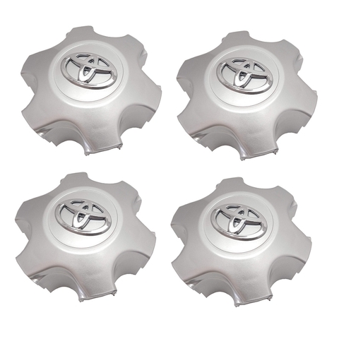 Kit 4 Calota Central Compatível c/Roda Hilux 2012 2013 Sw4