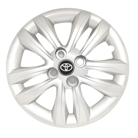 Kit 2 Calota Aro 15 Compatível c/Yaris Etios