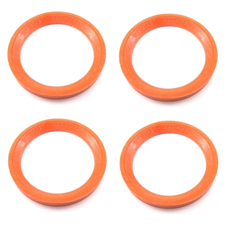 Kit 4 Anel Centralizador p/Veículo 57,1mm e Roda 72,6mm