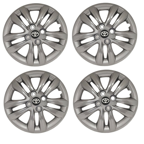 Kit 4 Calota Aro 15 Compatível c/Yaris Etios
