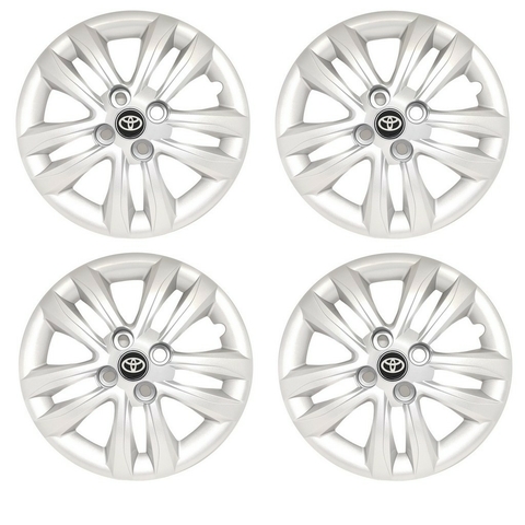 Kit 4 Calota Aro 14 Compatível c/Etios Yaris