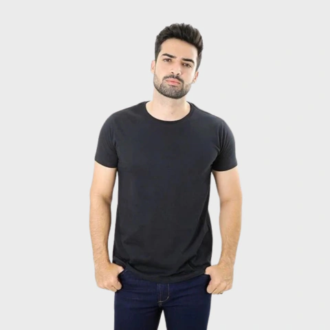 Camiseta gola redonda