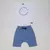 Conjunto Camiseta Piquet Proud e Bermuda Moletom