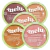 Blush Compacto Melu Ruby Rose Maquiagem Blush Melu Pigmentado Ruby Rose-Produtos de Beleza