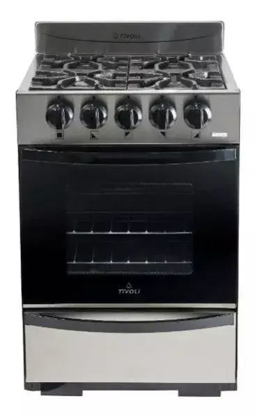 COCINA TIVOLI INDUSTRIAL CON VISOR - 4 hornallas - 56cm - comprar online