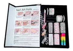 Kit Premium Decoración De Uñas Foil Nails Uñas Esculpidas - mqregalosmayorista