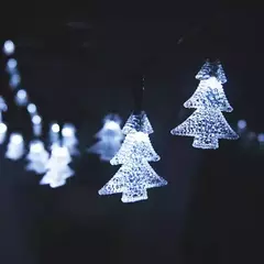 Luces Estrellas 28 Uds Arbolito Pinos 5 Mts A Pilas Navidad - comprar online