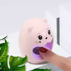 Cabina Mini Uv Led Gatito 6w Dedo Individual Manicura Uñas - comprar online