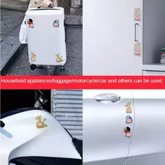 2 Sticker Squishy Multiuso Tope De Puerta Para Auto Celular - tienda online