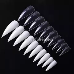 Tips X500 Uñas Postizas Stiletto Escalon Esculpida Manicura en internet